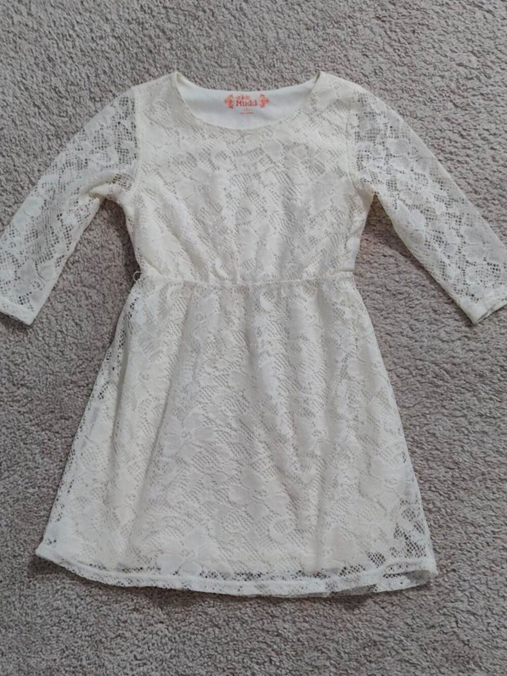 White lace babydoll Dress